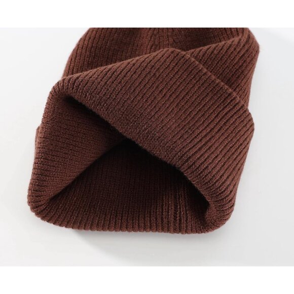 Men's Thick Knit Cuff Beanie Cap - Warm & Stylish Winter Hat for All Activities - Picture 6 of 7